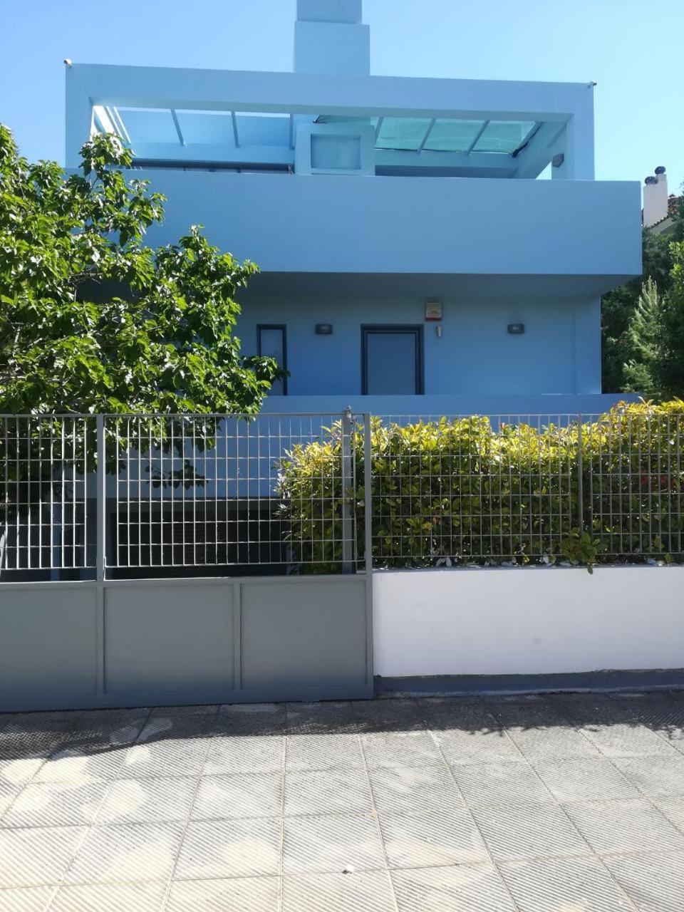 Mina'S Villa, 200M From The Beach Pórto Ráfti Exterior photo
